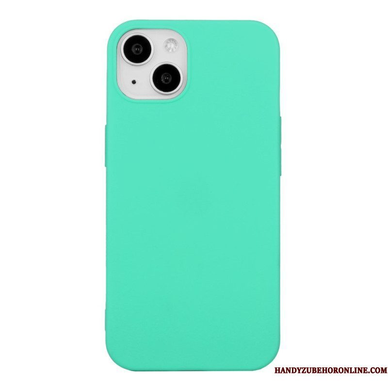 Hoesje voor iPhone 15 Plus Matte Siliconen