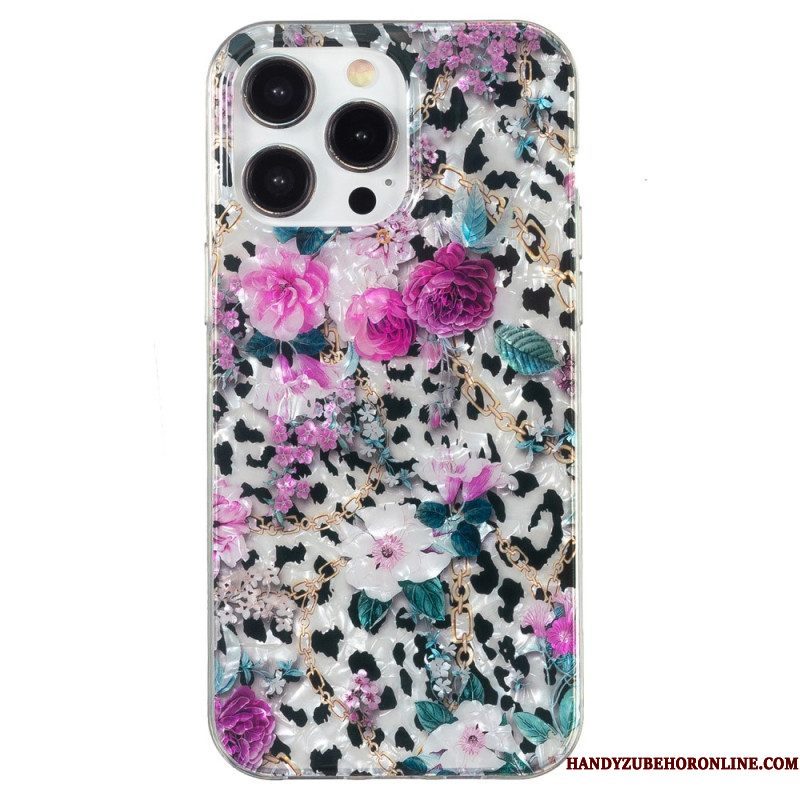 Hoesje voor iPhone 15 Pro Bloemen