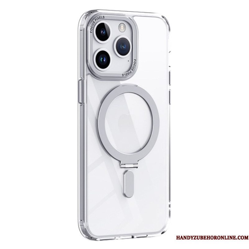 Hoesje voor iPhone 15 Pro Magsafe Compatibel Met Ondersteuning