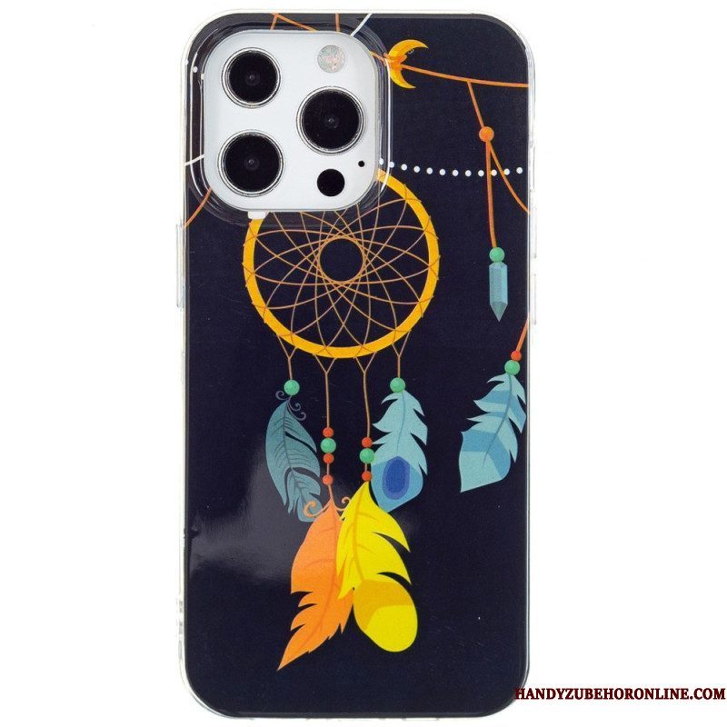 Hoesje voor iPhone 15 Pro Max Fluorescerende Dromenvanger