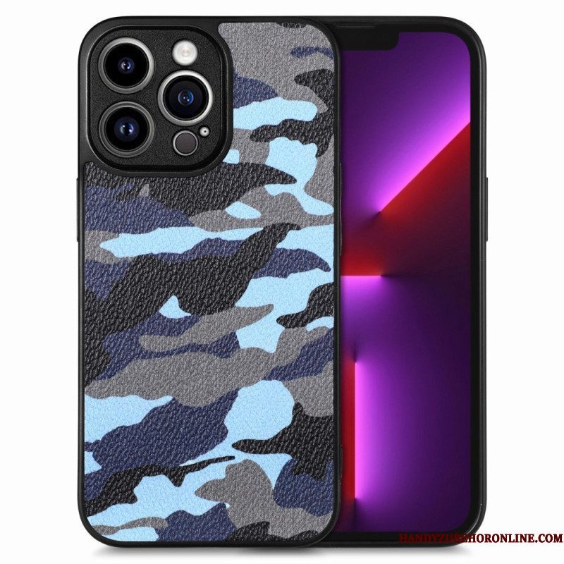 Hoesje voor iPhone 15 Pro Max Militaire Camouflage