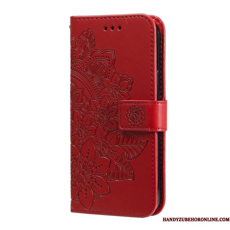 Leren Hoesje voor Motorola Edge 20 Pro Mandala