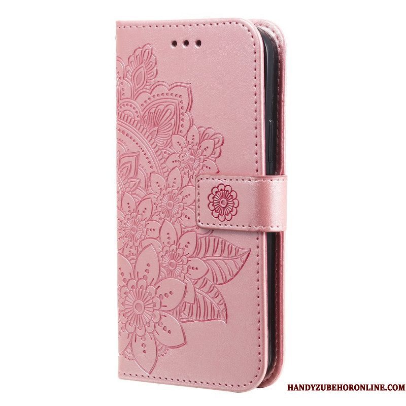 Leren Hoesje voor Motorola Edge 20 Pro Mandala