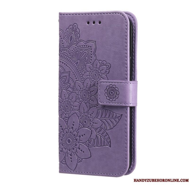 Leren Hoesje voor Motorola Edge 20 Pro Mandala