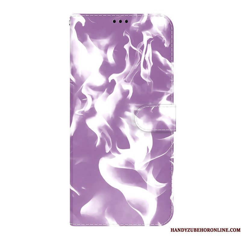 Leren Hoesje voor Samsung Galaxy S22 Plus 5G Abstract Patroon