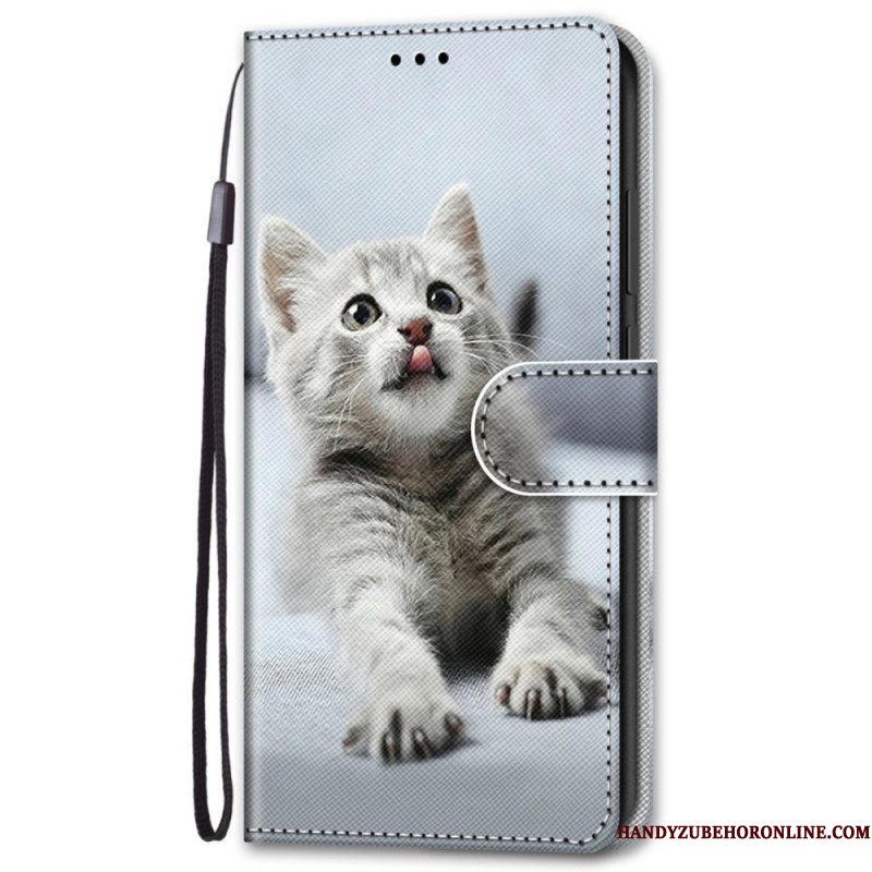 Leren Hoesje voor Samsung Galaxy S22 Plus 5G De Mooiste Katten