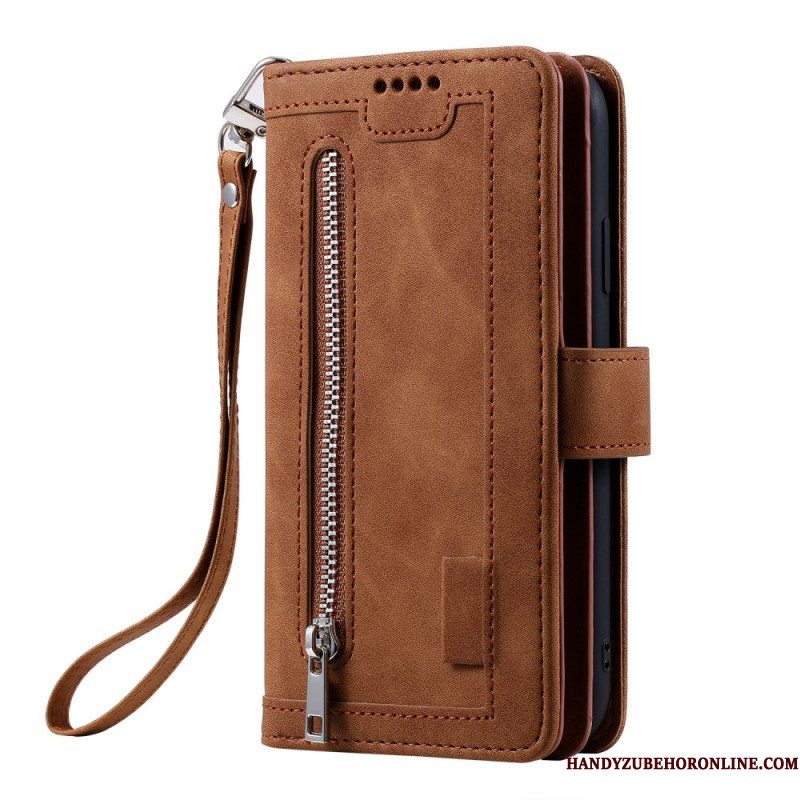 Leren Hoesje voor Samsung Galaxy S23 5G Portemonnee Leren Multifunctionele Portemonnee