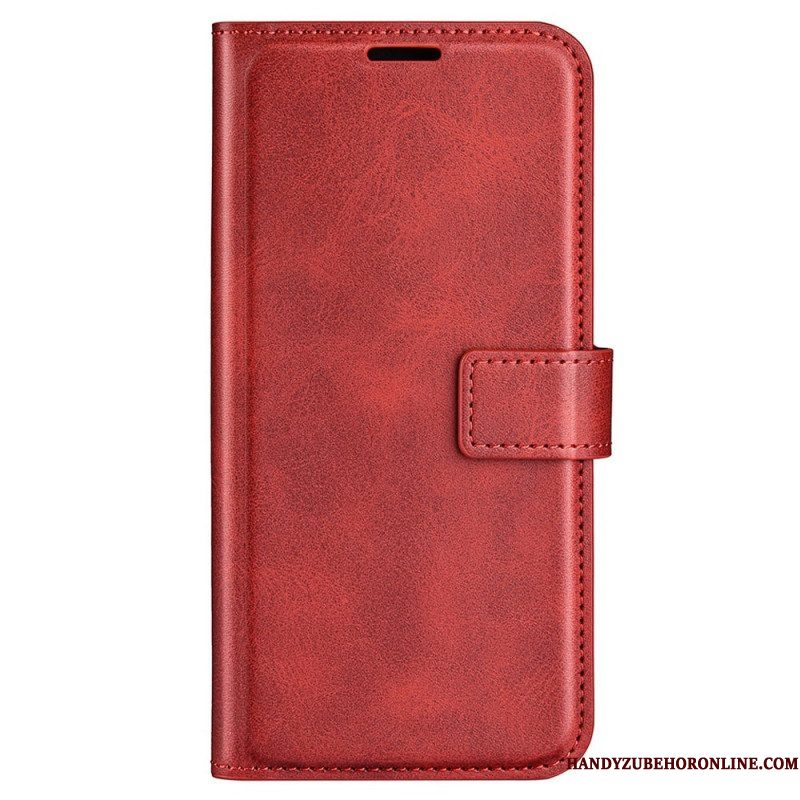 Leren Hoesje voor Samsung Galaxy S23 5G Stijl Leer Kleur