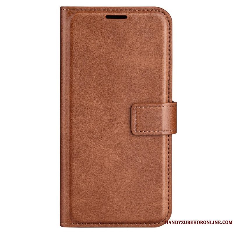 Leren Hoesje voor Samsung Galaxy S23 5G Stijl Leer Kleur