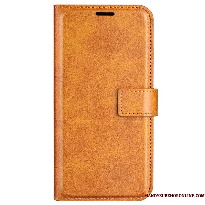 Leren Hoesje voor Samsung Galaxy S23 5G Stijl Leer Kleur