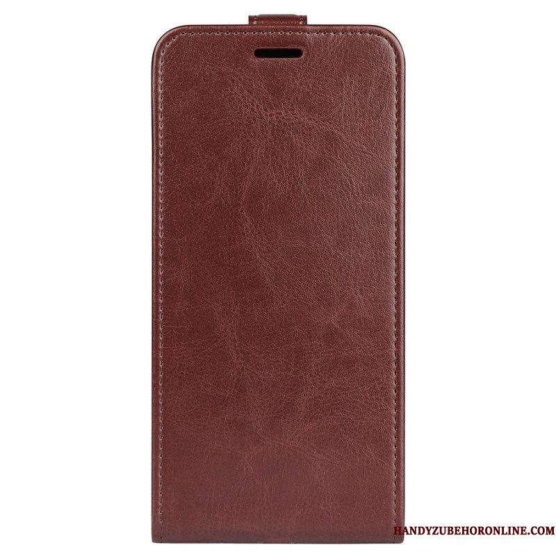 Leren Hoesje voor Samsung Galaxy S23 Plus 5G Folio-hoesje Verticale Klep