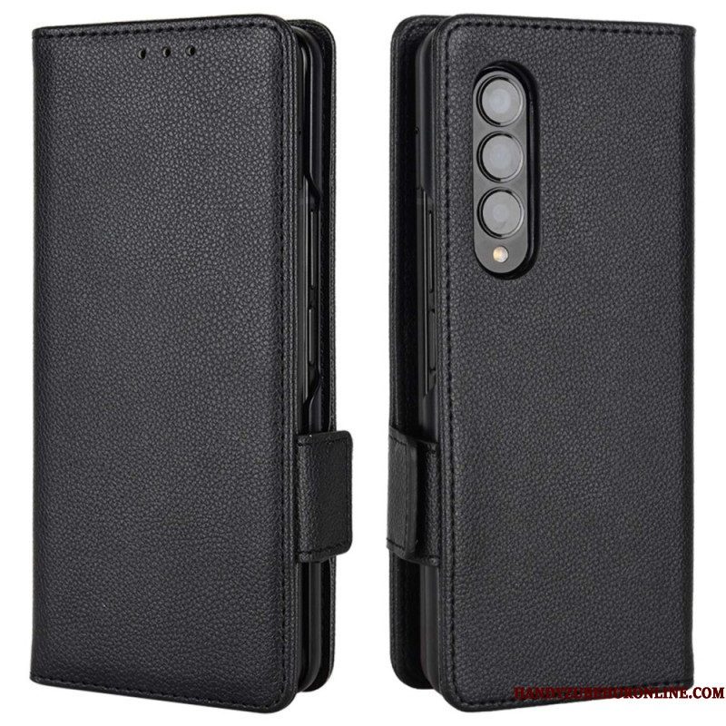 Leren Hoesje voor Samsung Galaxy Z Fold 4 Kunstleer Winston