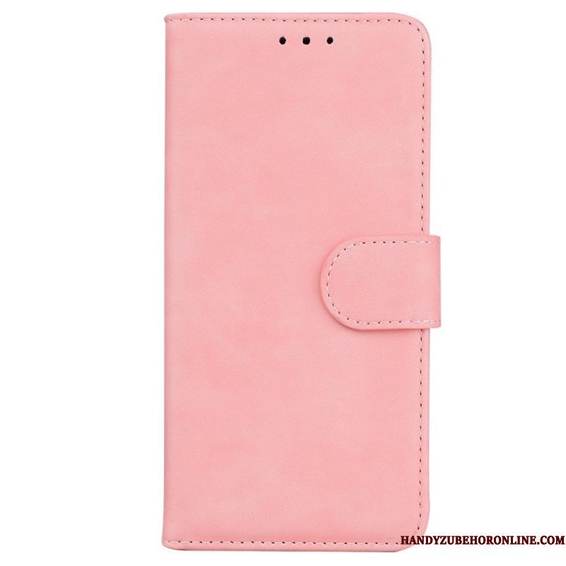 Leren Hoesje voor Sony Xperia 1 IV Effen Kleur