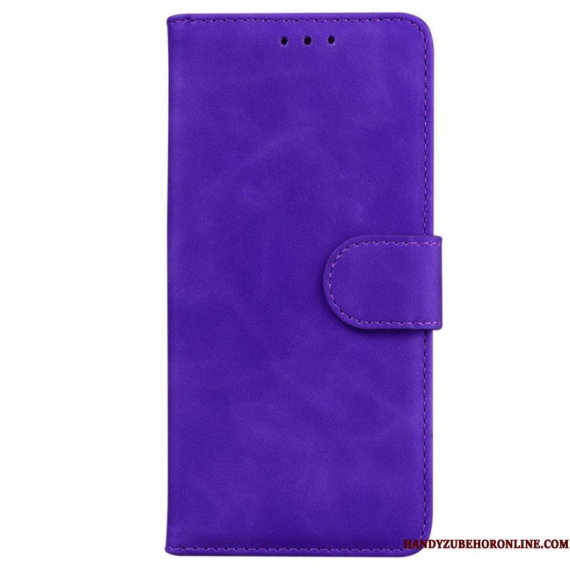 Leren Hoesje voor Sony Xperia 1 IV Effen Kleur