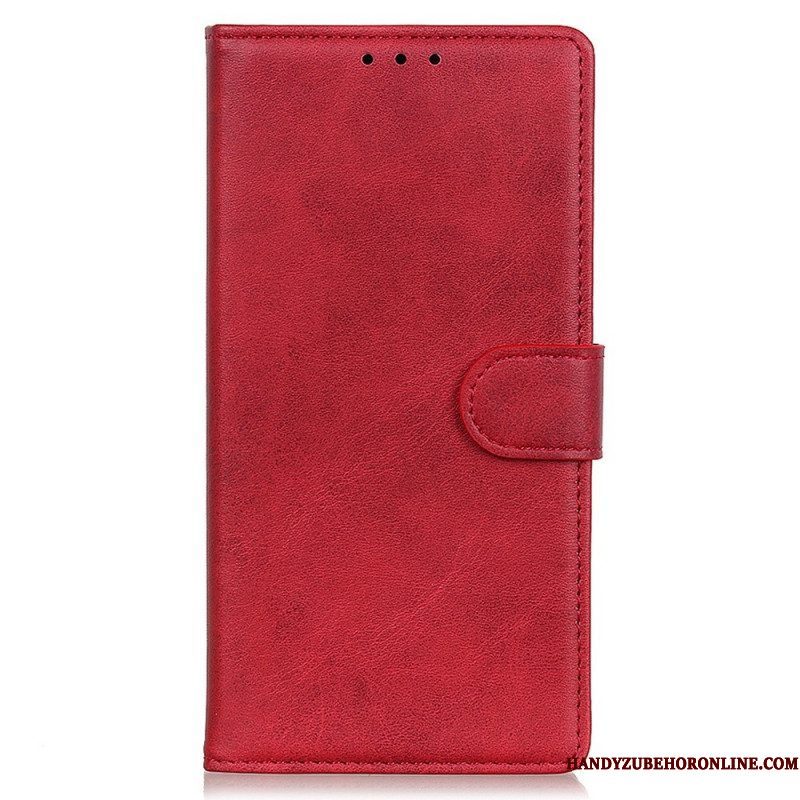 Leren Hoesje voor Sony Xperia 1 IV Mat Leereffect