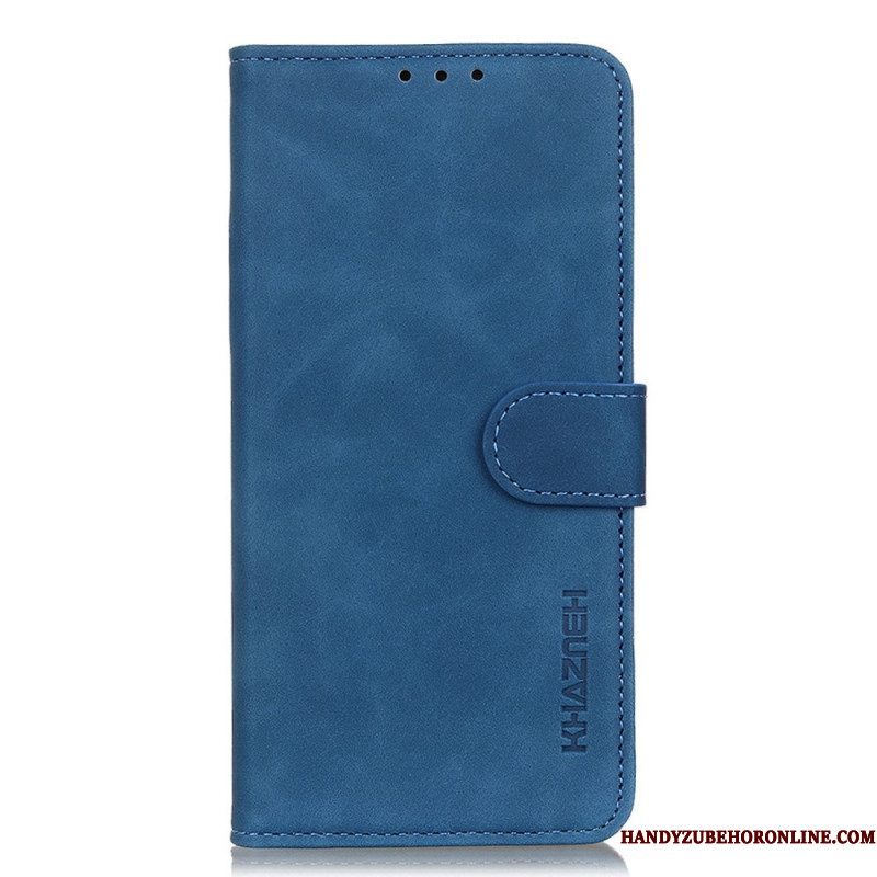 Leren Hoesje voor Sony Xperia 10 IV Khazneh Vintage Leereffect