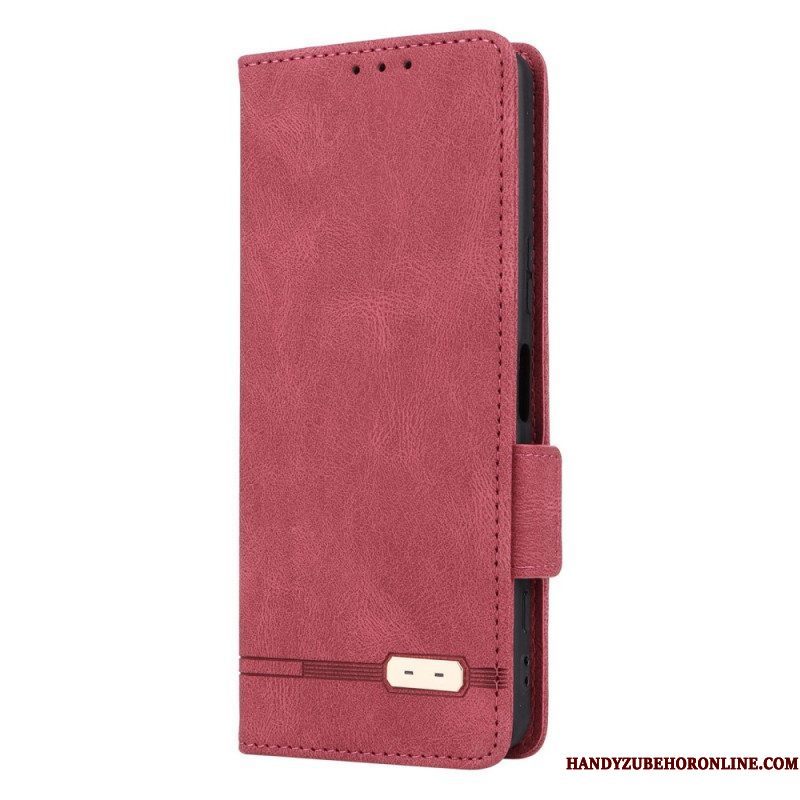 Leren Hoesje voor Sony Xperia 5 IV Subtiele Elegantie