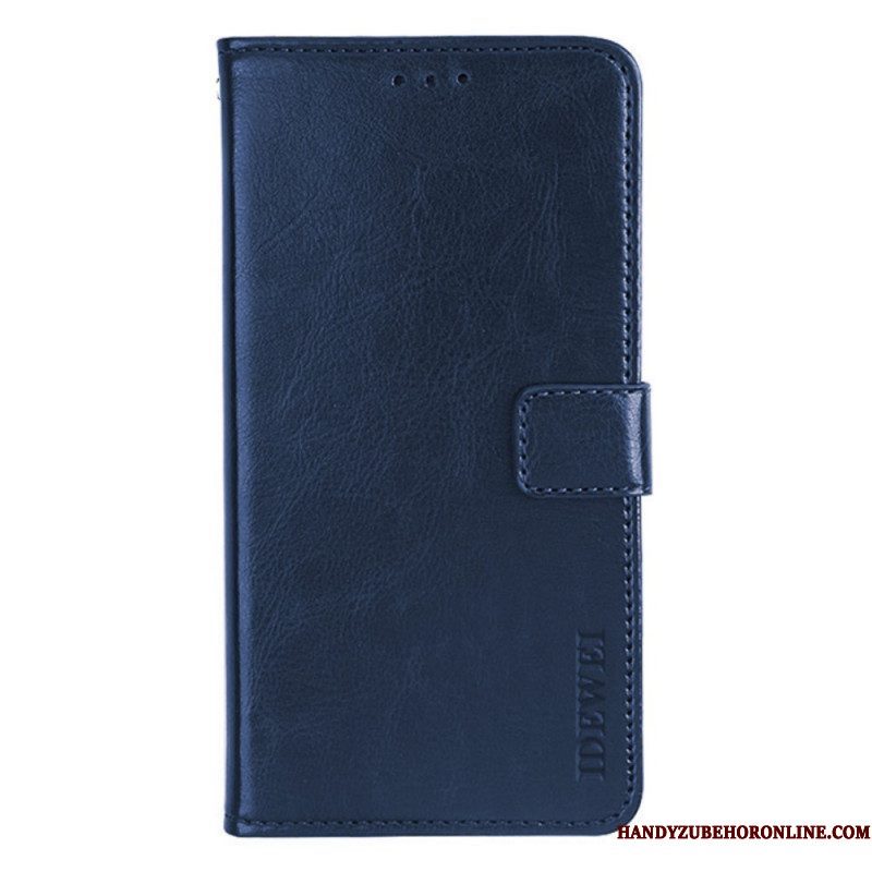 Leren Hoesje voor Xiaomi 12 Pro Imitatieleer Idewei