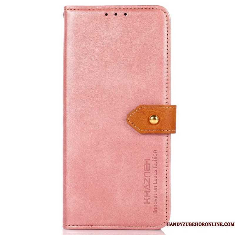 Leren Hoesje voor Xiaomi 13 Met Khazneh-riem