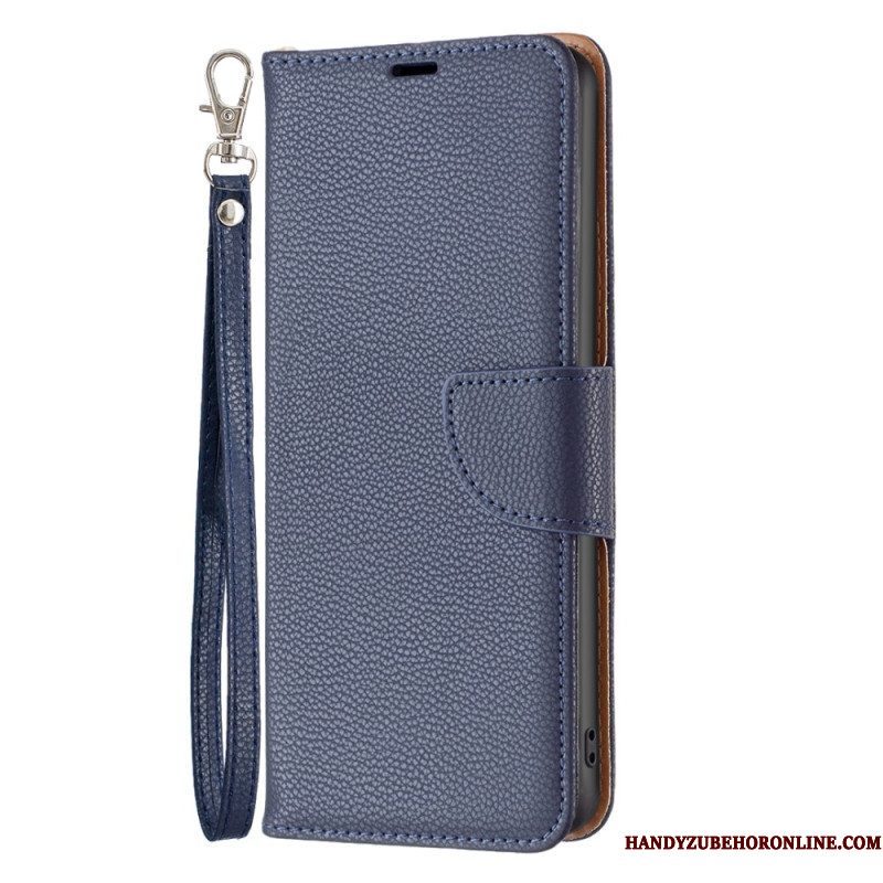 Leren Hoesje voor Xiaomi 13 Pro Lychee Schuine Sluiting