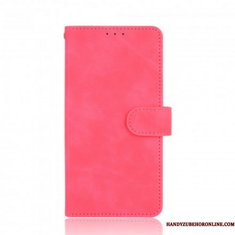 Leren Hoesje voor Xiaomi Redmi Note 10 / 10S Aanraking Van De Huid