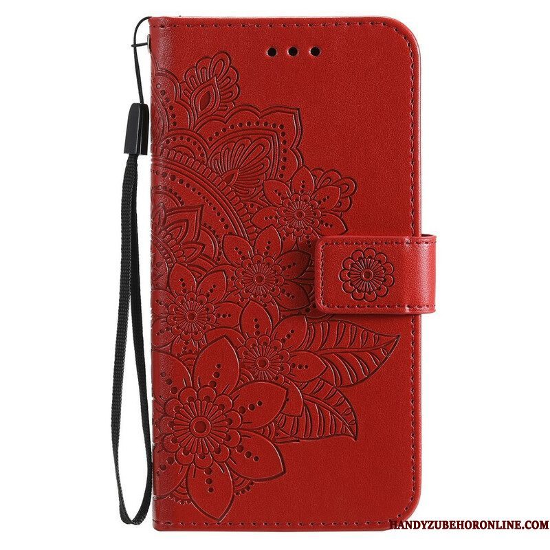 Leren Hoesje voor Xiaomi Redmi Note 10 5G Mandala