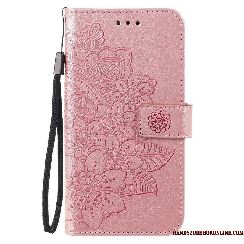 Leren Hoesje voor Xiaomi Redmi Note 10 5G Mandala