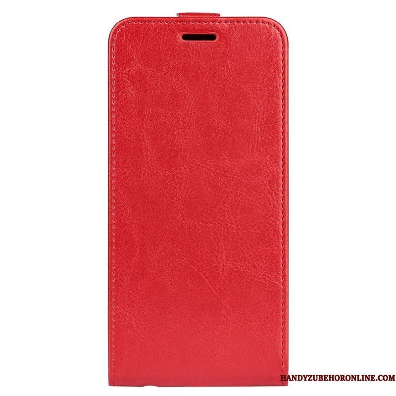 Leren Hoesje voor Xiaomi Redmi Note 11 / 11S Folio-hoesje Verticale Flap Met Leereffect