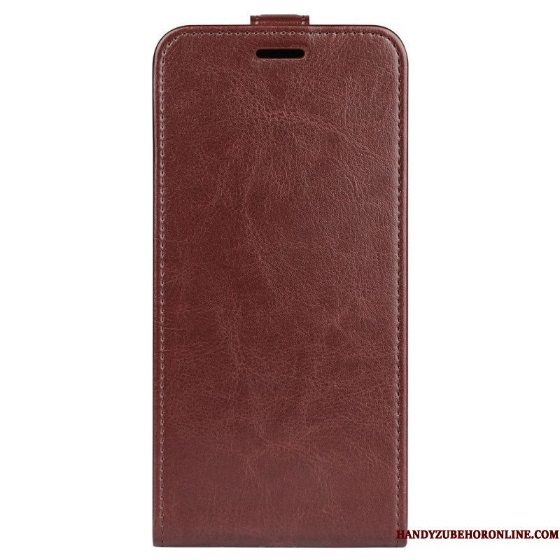Leren Hoesje voor Xiaomi Redmi Note 11 / 11S Folio-hoesje Verticale Flap Met Leereffect