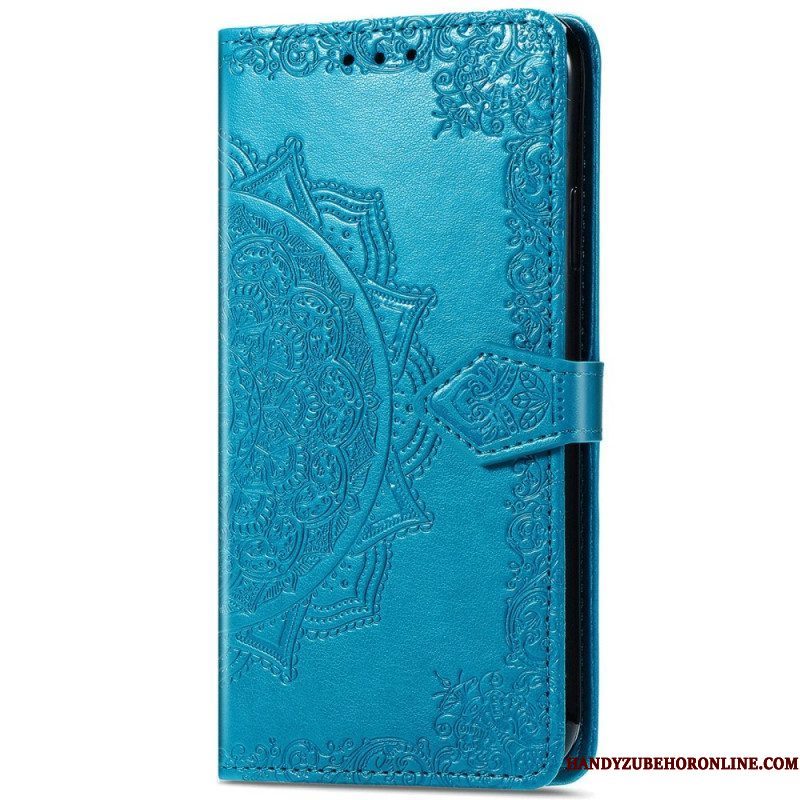 Leren Hoesje voor Xiaomi Redmi Note 11 / 11S Mandala Middeleeuwen