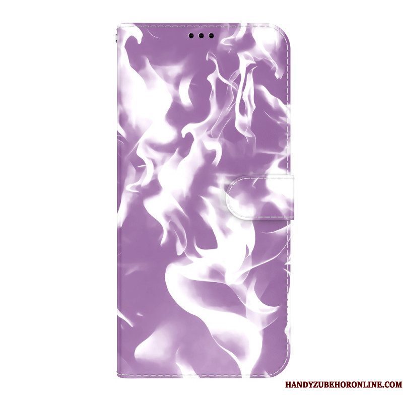 Leren Hoesje voor Xiaomi Redmi Note 11 Pro Plus 5G Abstract Patroon