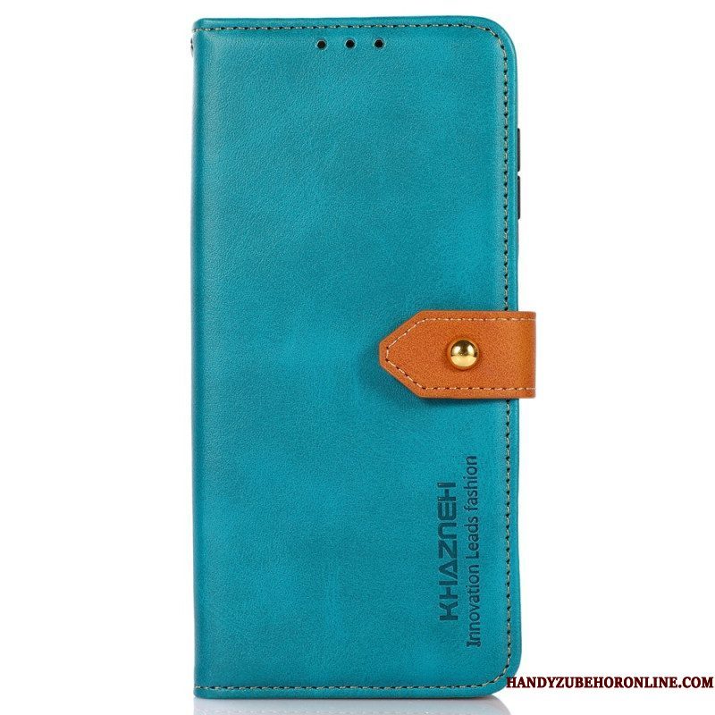 Leren Hoesje voor Xiaomi Redmi Note 12 4G Met Khazneh-riem