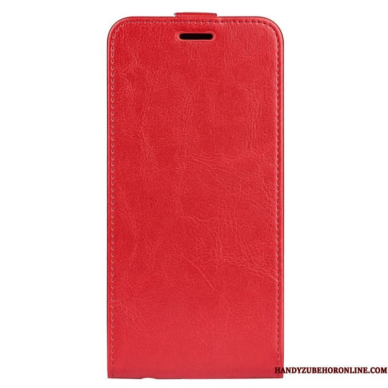 Leren Hoesje voor Xiaomi Redmi Note 12 5G Folio-hoesje Verticale Klep