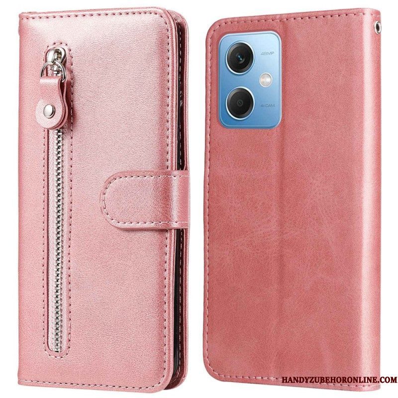 Leren Hoesje voor Xiaomi Redmi Note 12 5G Portemonnee