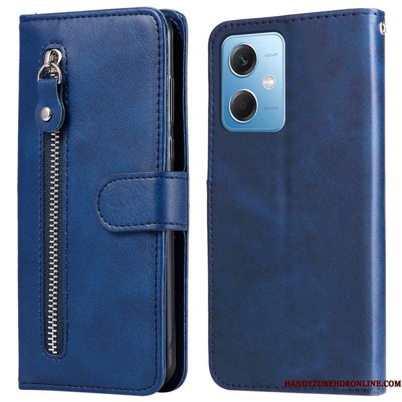 Leren Hoesje voor Xiaomi Redmi Note 12 5G Portemonnee