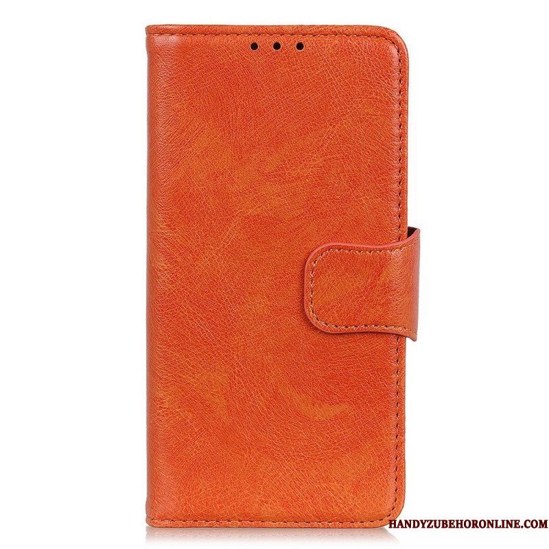 Leren Hoesje voor Xiaomi Redmi Note 12 5G Splitnappaleer