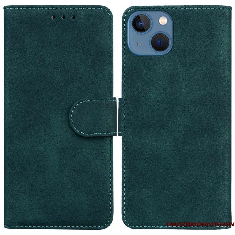 Leren Hoesje voor iPhone 14 Plus Stijl Lederen Couture