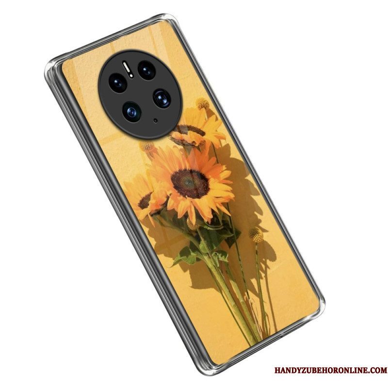 Telefoonhoesje voor Huawei Mate 50 Pro Alleen Zonnebloemen