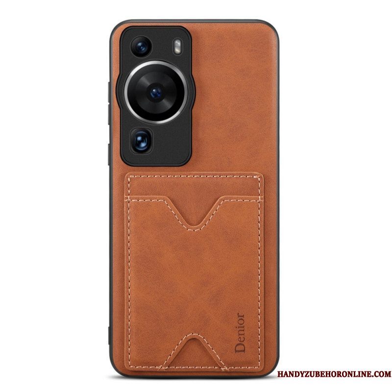 Telefoonhoesje voor Huawei P60 Pro Denior-kaarthouder