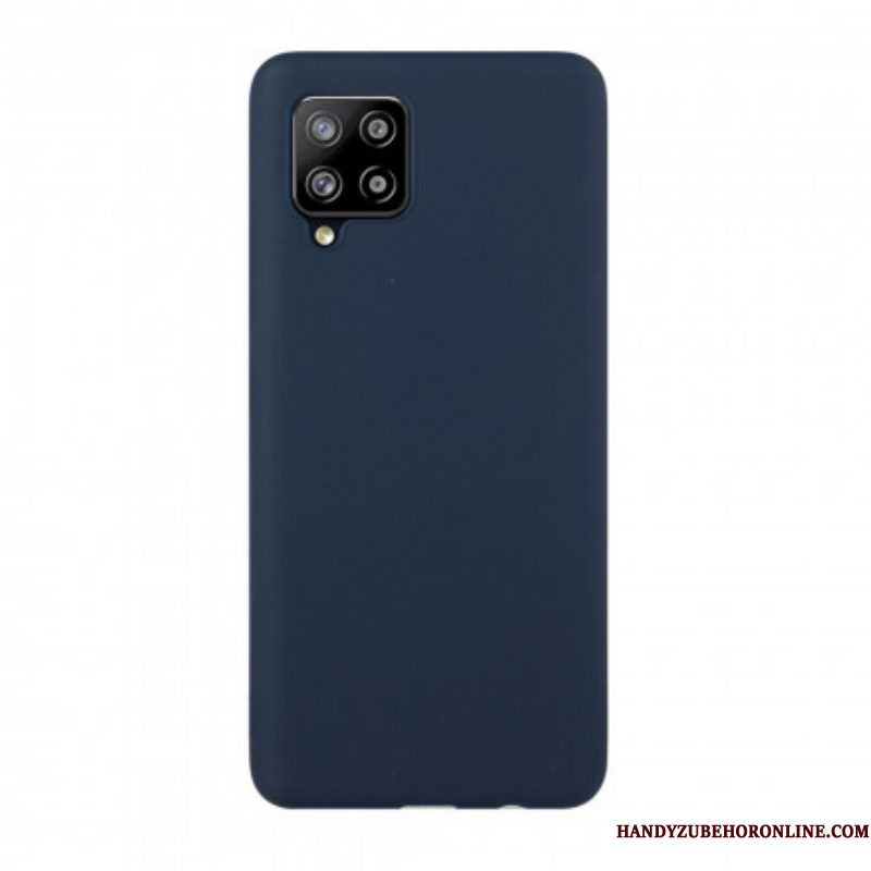 Telefoonhoesje voor Samsung Galaxy A42 5G Mat Zachte Siliconen