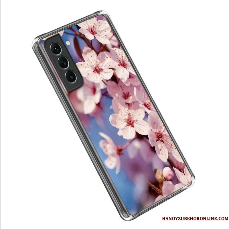 Telefoonhoesje voor Samsung Galaxy S23 Plus 5G Bloemen Siliconen