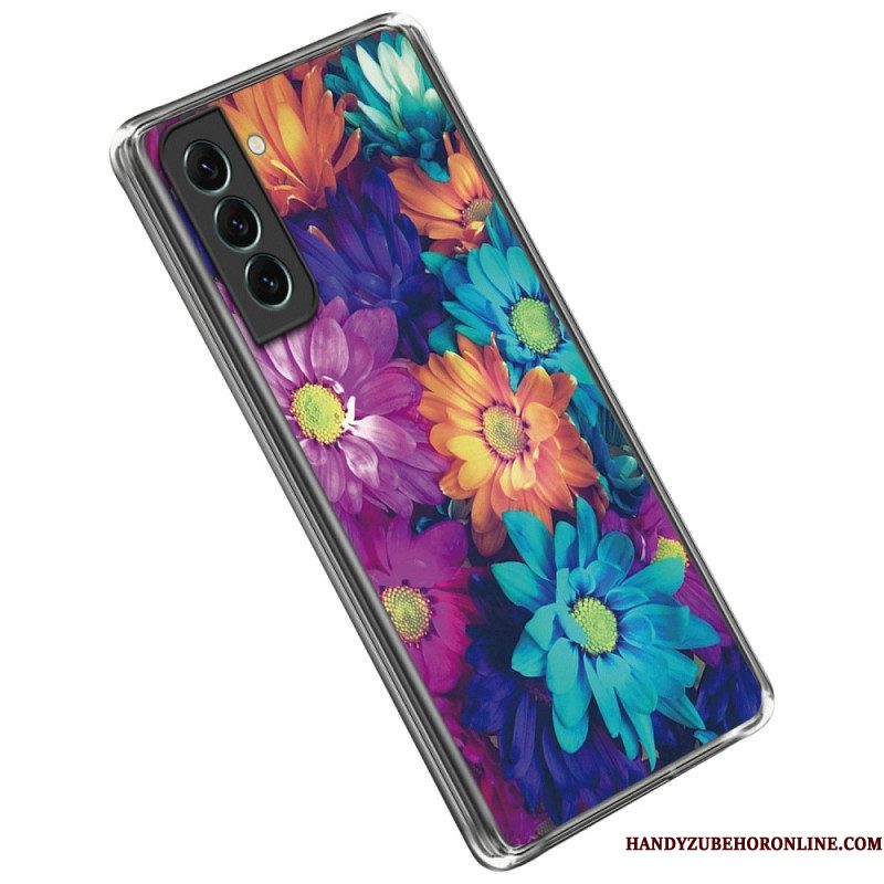 Telefoonhoesje voor Samsung Galaxy S23 Plus 5G Flexibele Bloemen