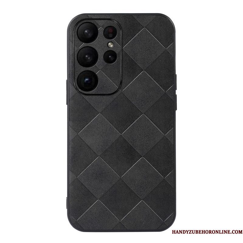 Telefoonhoesje voor Samsung Galaxy S23 Ultra 5G Geweven Stijl