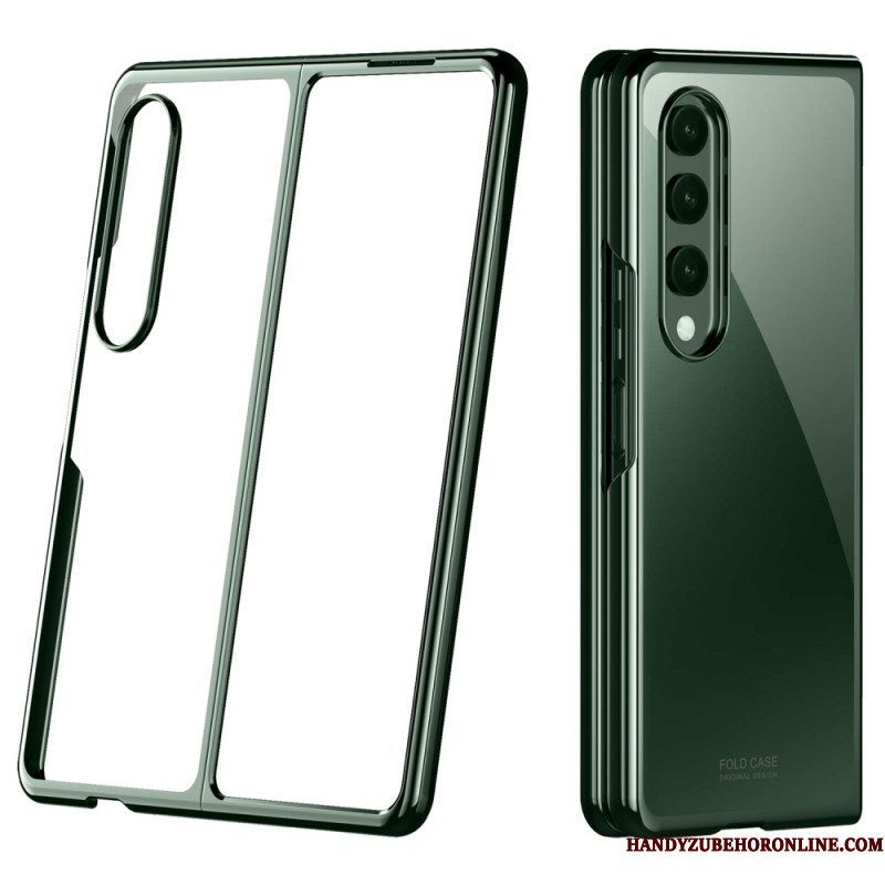 Telefoonhoesje voor Samsung Galaxy Z Fold 4 Discreet Metaal