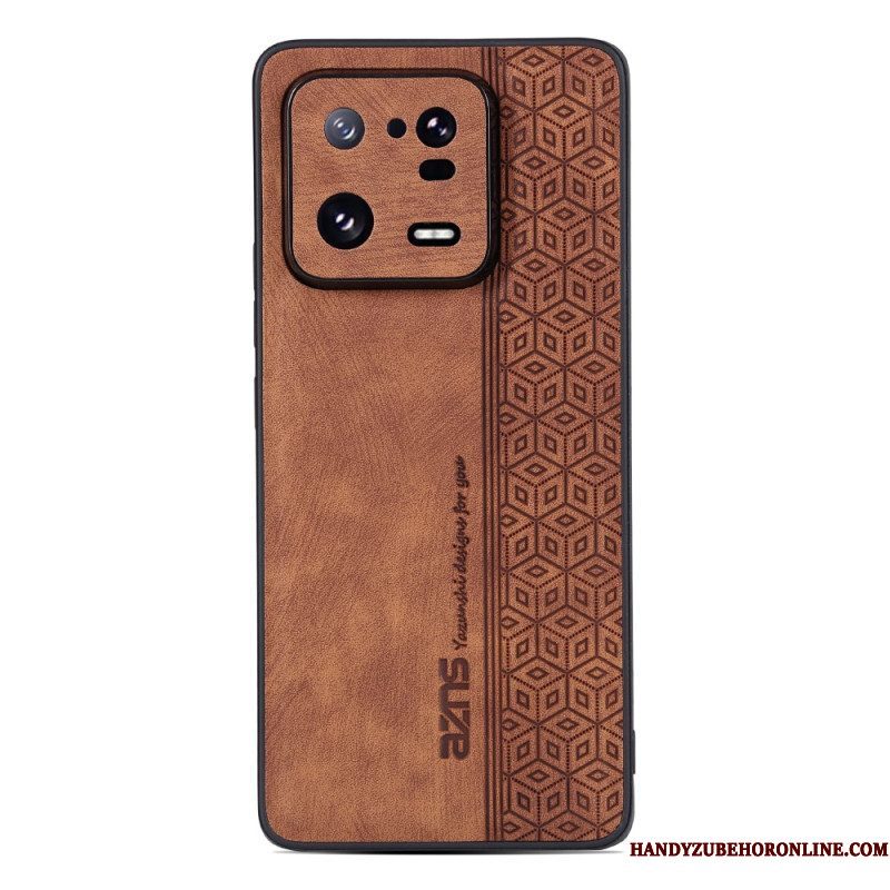 Telefoonhoesje voor Xiaomi 13 Azns Ledereffect
