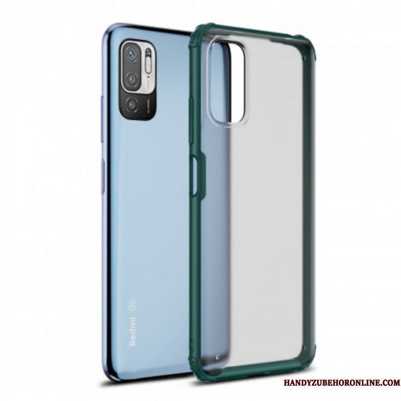 Telefoonhoesje voor Xiaomi Redmi Note 10 5G Frosted Effect-pantser