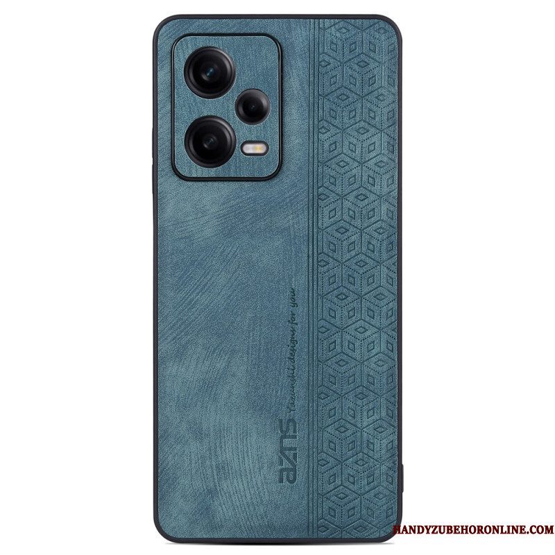 Telefoonhoesje voor Xiaomi Redmi Note 12 Pro Azns Ledereffect