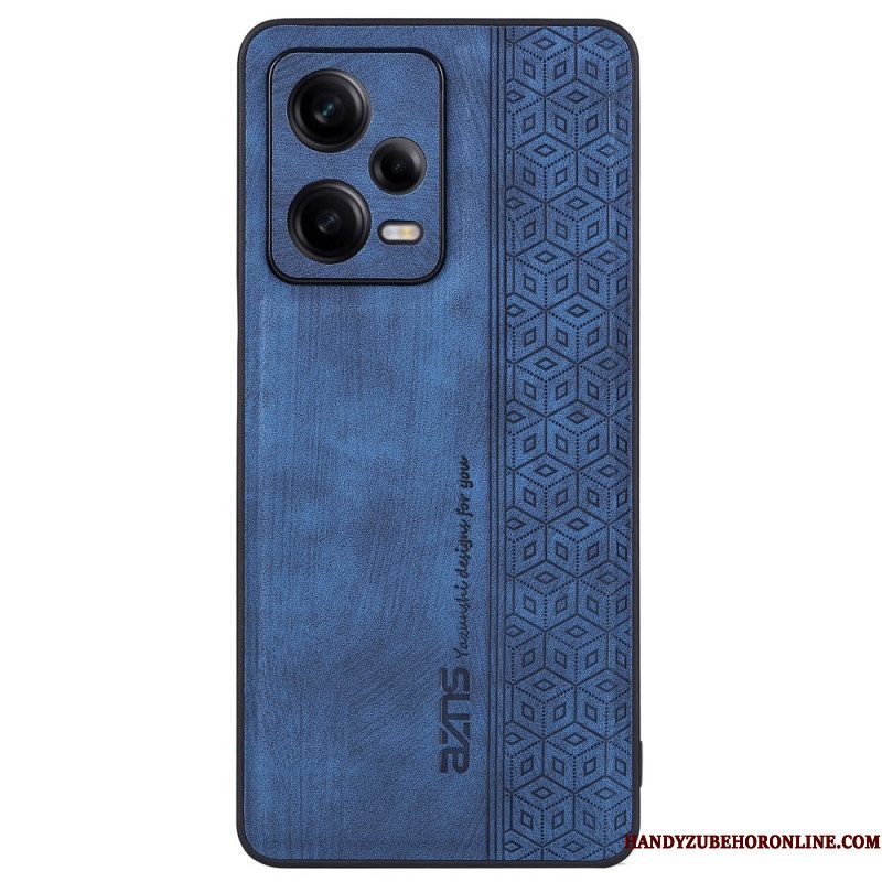 Telefoonhoesje voor Xiaomi Redmi Note 12 Pro Azns Ledereffect