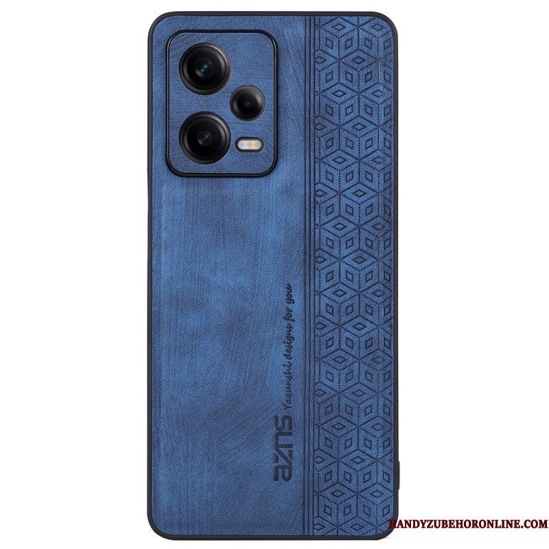 Telefoonhoesje voor Xiaomi Redmi Note 12 Pro Plus Azns Ledereffect