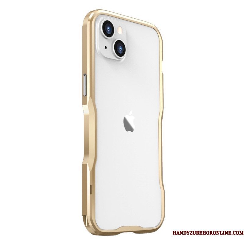 Telefoonhoesje voor iPhone 14 Aluminium Hybride Ontwerp